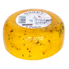 BIO Gouda z Pošné - s pikantním kořením