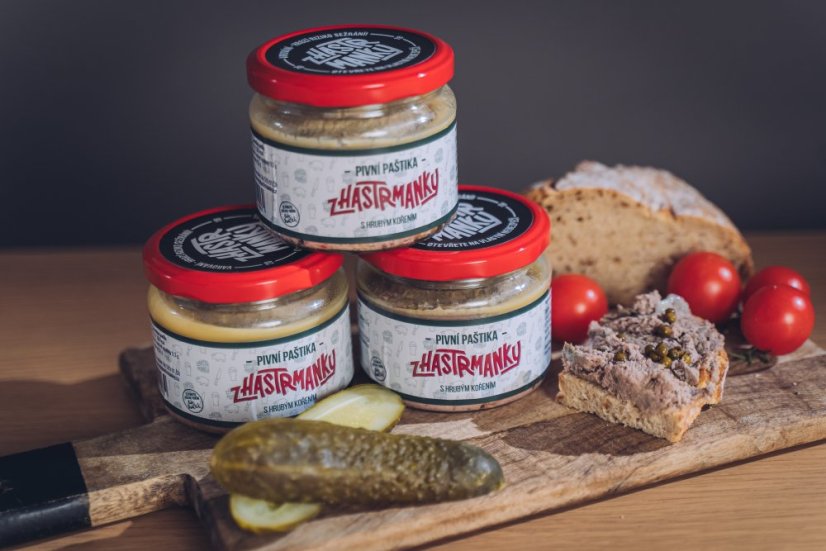 Pivní paštika - 220 g - Koření: Zabijačkové