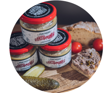 Pivní paštiky Z Hastrmanky